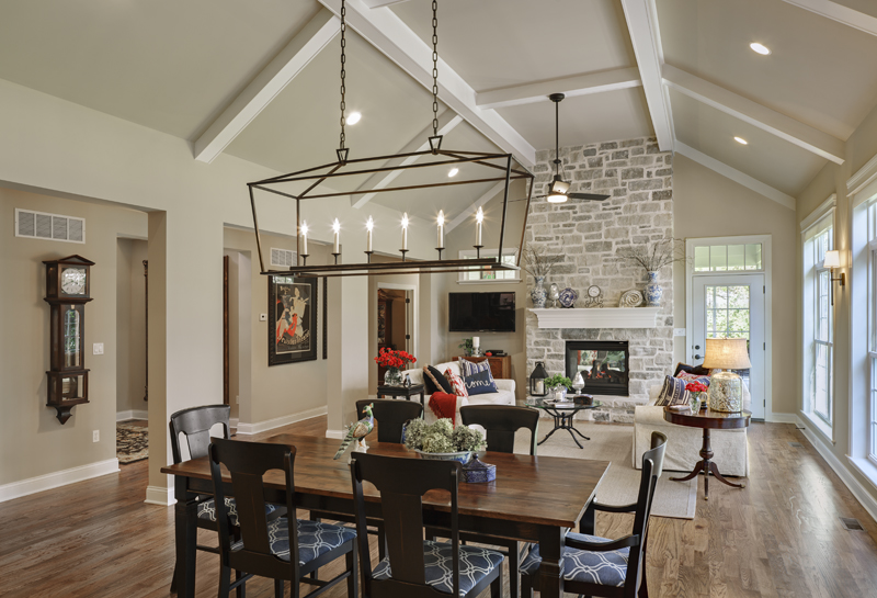 Custom Home Dining Room