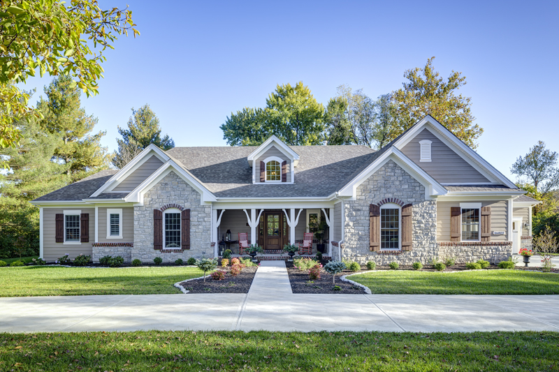 Custom Home Exterior